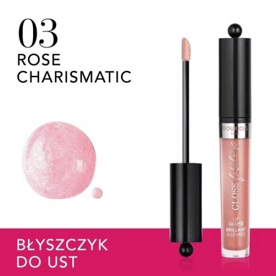 BOURJOIS BŁYSZCZYK FABULEUX GLOSS 03 ROSE CHARISMA