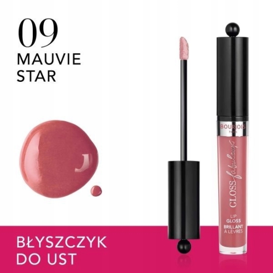 BOURJOIS BŁYSZCZYK FABULEUX GLOSS 09 MAUVIE STAR