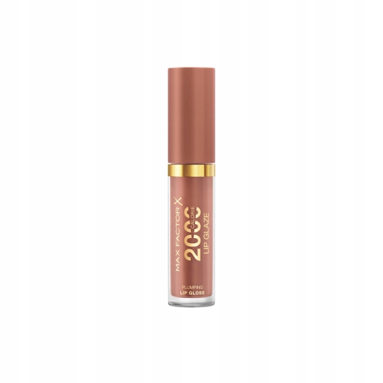 Max Factor 2000 Calorie Lip Glaze, Tinted Gloss, 150 Caramel Swish, 4.4ml