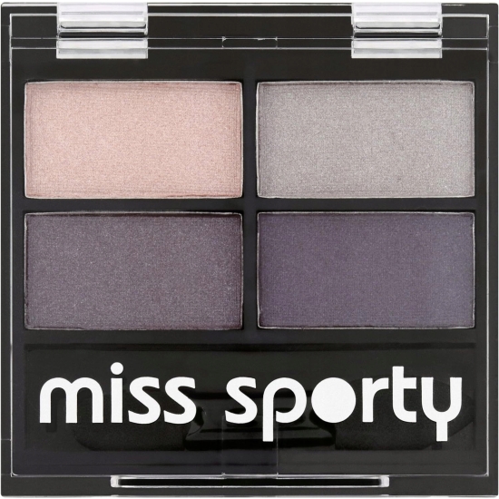 MISS SPORTY Cienie Do Powiek Studio Colour Quattro Eye -402 Smoky Green Eye