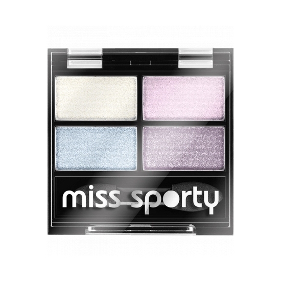 MISS SPORTY Studio Colour Quattro Eye Shadow - Cień Do Powiek 415 Cool Unic