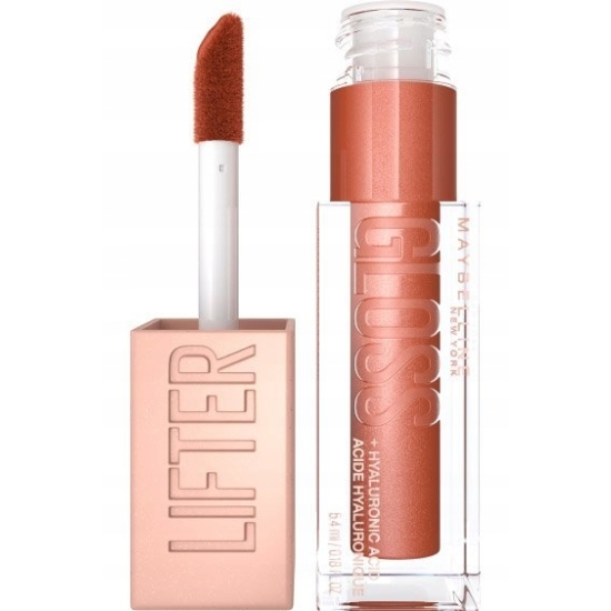 MAYBELLINE Lifter Gloss 017 Copper: Nawilżający Błyszczyk Do Ust