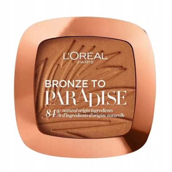 LOREAL Paris Bronze To Paradise Bronzer 03 Back To Bronze - Naturalne Ociep