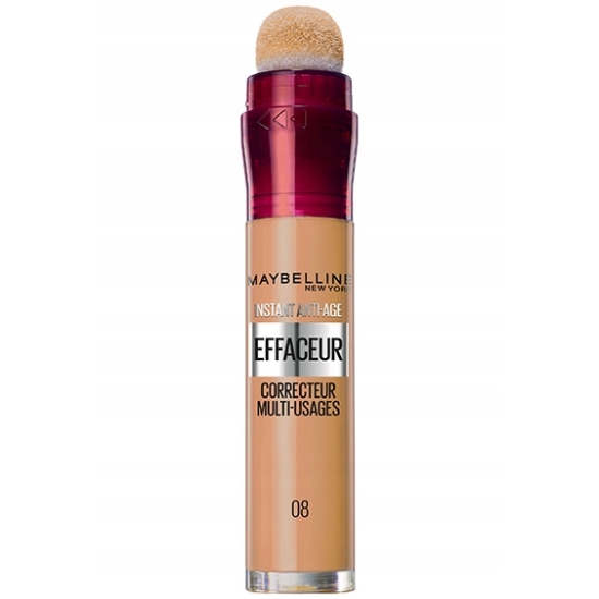 MAYBELLINE Korektor Do Twarzy Z Gąbeczką Anti Age Eraser Kryjący 08 Buff