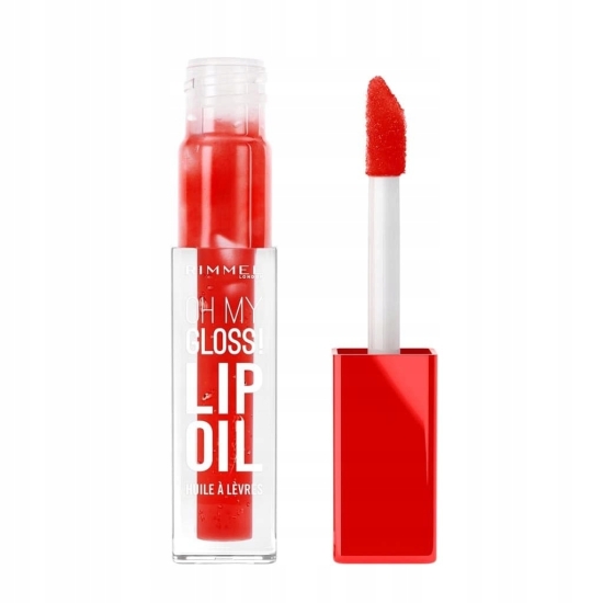 RIMMEL London Oh My Gloss! Nawilżający Błyszczyk Do Ust - 004 Vivid Red