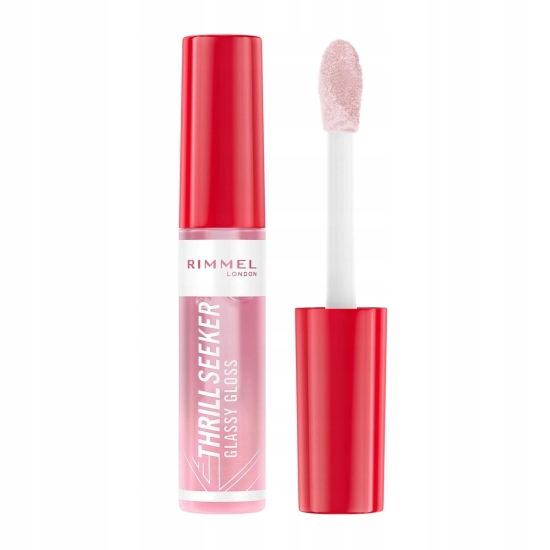 RIMMEL London Thrill Seeker Glassy Gloss 100 Coco Suga: Nawilżający Błyszcz