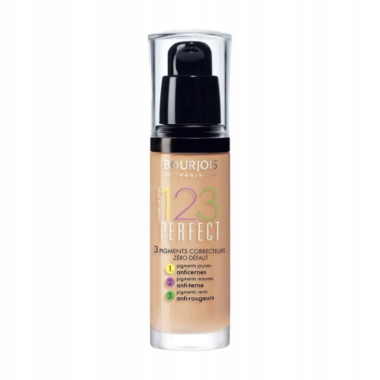 Bourjois 123 Perfect Foundation Podkład Ujednolicający 53 Light Beige 30ml